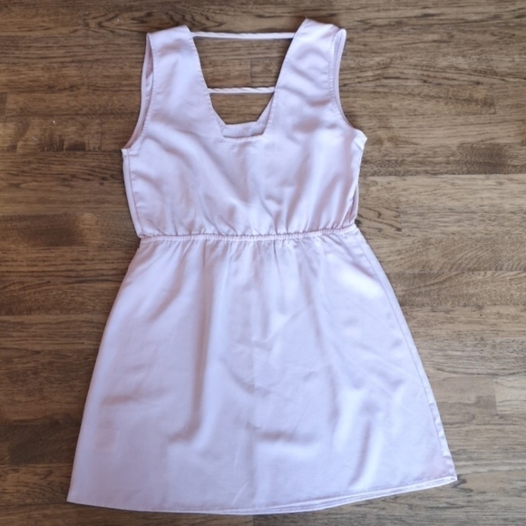 Ecote Beige Sleeveless Dress With Studs Medium - Picture 2 of 7